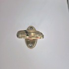 Antique Solid Brass Fireplace Jamp Hook Early 19th Century Hearth Hardware