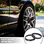 4pcs Plastic 72 6mm Od To 64 1mm Id Car Hub Centric Rings Wheel Bore Center Spac
