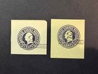 Us Scott   U 448 Fc   449   Mint Cut Square  2026 Scott Cat  Value   9 25