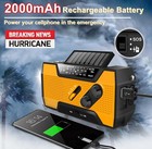 Emergency Crank Weather Radio  Am fm noaa Hand Crank 