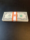  100 Face Value   50 Qty   2 Bills  Two Dollar Bills Uncirculated Sequential