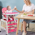 5 In 1 Baby High Chair  Convertible Table Chair Set  Rocking Chair  Multi-fun   