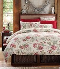  Eastern Floral Chinoiserie Blossom Print Duvet Quilt Cover King Size Asian 