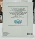 Vintage 1986 Miami Vice Calendar First Ed  Ballantine Books Near Mint Unmarked