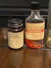 Vintage Antique Apothecary Medicine Bottle Lot Poison Hair Tonic Beer Mini