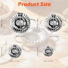 Stainless Steel Dumpling Maker Set  Multi-size Empanada Maker Press 4 Pcs