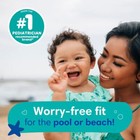 Pampers Splashers Swim Diapers - Size M  18 Count  Gap-free Disposable Baby Swim