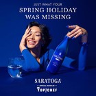 Saratoga Spring Water Bottles  6 Pack - Still Bottled Water With Naturally Occur