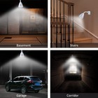 Eyesfon Plug In Motion Sensor Night Light  Led Infrared Us Plug  White Light