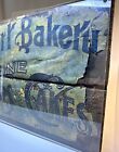 Williamsport Bakery Sign  Vintage  Fine Crackers   Cakes Williamsport Pa  Rare 