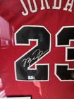 Framed Michael Jordan Signed Chicago Bulls Jersey  23 Red Autograph 45x34 Coa