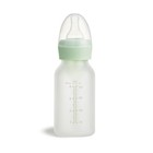 Munchkin Silicone Coated Glass Baby Bottles - Anti-colic Feeding System - 2 Pack