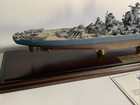 Battleship Ww2 Uss Missouri Metal Hull Model World War 2 Pearl Harbor Tokyo Bay