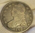 1829 27  Capped Bust Half Dollar 