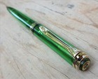 New 1992 Pelikan Souveran K800 Green Demonstrator Ball Pen