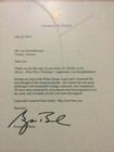George W Bush President Signed Personal Letter