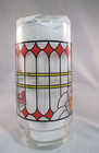 Vintage Pepsi   Gold Star Chili Promotional Advertising Glass- Yellow Bands