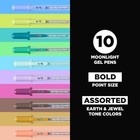 Sakura Gelly Roll Moonlight 10 Gel Pens - Bold Ink Pen For Multicolor 