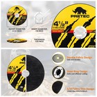 50 5pack 4-1 2 Inch Cut-off Wheels  Professional Cutting Discs For Angle Grinder
