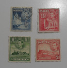 Stampmart   Malta King George Vi 4v Fine Used Stamps