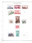 Collection   Czechoslovakia Part B Scott Page  1956 1964  Cat  107 Mint   Used