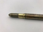 Vtg Advertising Bullet Pencil Walnut Grain Co Phone  221 Coal Feed Seed Brass