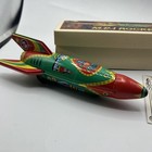 Vintage Mp1 Rocket Tin Friction Toy In Box Adult Collectible Toy Mint Condition
