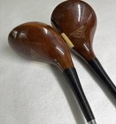 Macgregor Eye O Matic Tourney Persimmon M85w Rh  2 And 4 Fairway Woods Nice