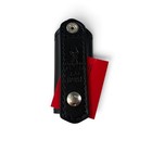 Safariland 170 Silent Key Holder Police Duty Belt Basketweave Black 170-4pbl