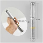 Adjustable Focus Blue Laser Pointer 450nm Visible Beam W charger batteries box