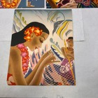 Lot Of 3 Vintage Matson Cruise Line Dinner Menu Covers Frank Mcintosh  no Menus 