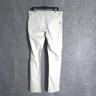 Nike Pants Mens 34 X 34 Dri-fit Repel 5-pocket Slim Fit Golf Performance White