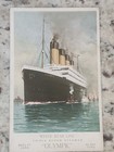 3 Post Cards White Star Line S s  Olympic Cruise Ship