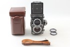  near Mint  Rollei Rolleiflex 2 8f White Face Tlr Film Camera Xenotar Lens Japan