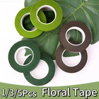 Self Adhesive Green Floral Tape For Flower Bouquet Stems Florist Diy Craft