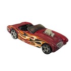 Hot Wheels Austin Healey Red  Flames 1 64 Diecast 2000 Unboxed