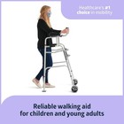 Medline Upright Aluminum Junior Foldable Walker