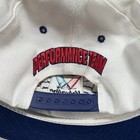 Vintage Valvoline Racing Snapback White Nascar White Blue Wool Blend Cap