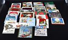 Lot Of 50 Vtg 40s   50s Used Greeting Cards Christmas Bd Valentine Men Sympathy