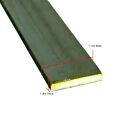 Solid Flat Bar Steel Plate - Hot Rolled Plain Metal Stock - 1 8   X 1 2   X 1ft