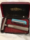 1940-1950s Vintage Gillette Safety Razor Set W  Case     Made In Usa