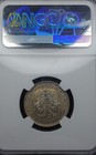1897 Colombia Bogota 20 Centavos Ngc Au 58 Rainbow Toned