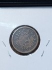 1864 Civil War Token Store Card W k  Lanphear Seal Presses Cin   O  One Country 