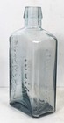 Antique Aqua Medicine Bottle   - Osgood s India Cholagogue New York