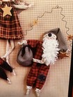Pattern Primitive Santa Claus Doll Elf Doll Angel Doll Ornaments New Cotton Way