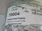 Amerimax 70004 Valley Flashing 4  W X 50  L Galvanized Steel Silver