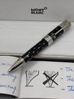 Luxurious Montblanc Queen Elizabeth L  E  Edition  black Ink ballpoint Pen