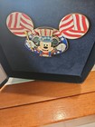 Disney Pin Mickey Mouse Ear Hat Uncle Sam Patriotic Usa American Jumbo 750 L e