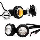 4x Black 19mm Bolt Beam Red   Amber Led Rear Front Side Clearance Lights
