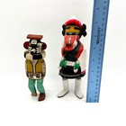 Native American Hopi Kachina Dolls Hand Carved Painted Wood Folk Art